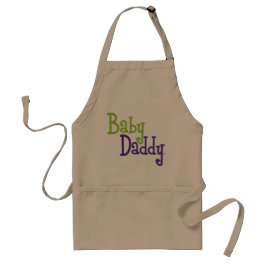 "Baby papa" Apron Standaard Schort
