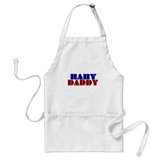 Baby papa standaard schort (Voorkant)