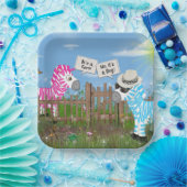 Baby Papieren Bordje (Feest)