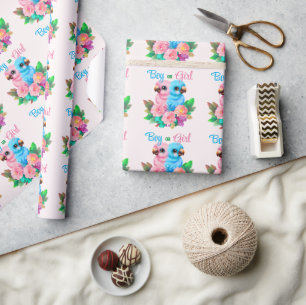 Baby Parrot Twins Cadeaupapier