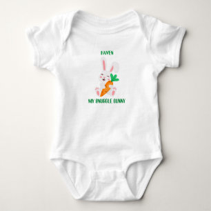 Baby Pasen Knuffel Konijn Rompertje  Romper