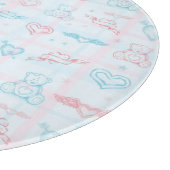 baby patroon met teddybeer snijplank (Hoek)