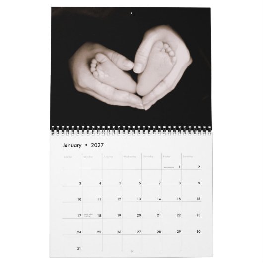 Baby Payne Kalender (Jan 2027)