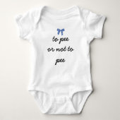 baby pee poo romper (Voorkant)
