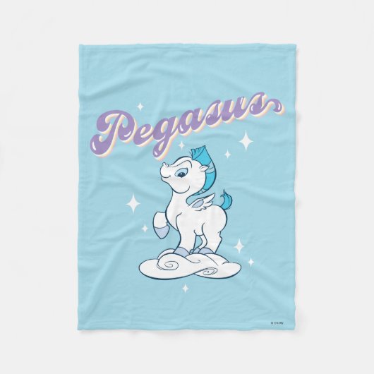 Baby Pegasus Fleece Blanket Deken (Voorkant)