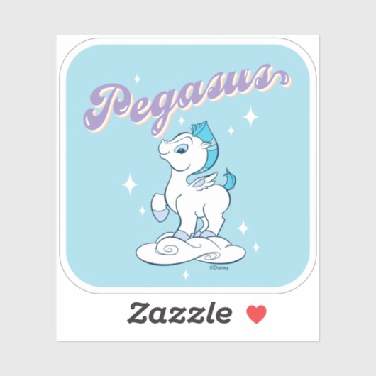 Baby Pegasus Sticker (Feuille)