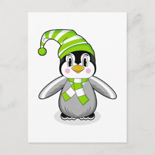 Baby Penguin Christmas Briefkaart
