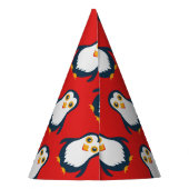 Baby Penguin Feesthoedjes (Achterkant)