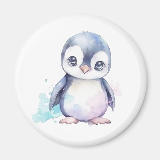 Baby Penguin Magnet Magneet (Voorkant)