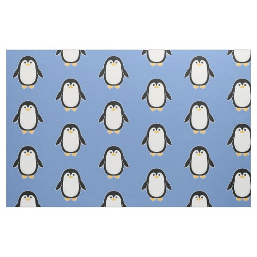 Baby Penguin Pattern Stof (Fat Quarter)