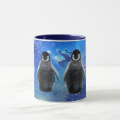 BABY PENGUIN & STARS Wildlife Supporter Café Mug (Centre)