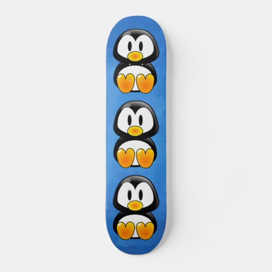 baby Penguin Tux Skateboard (Voorkant)