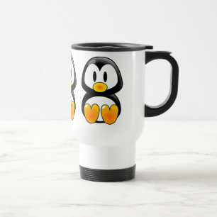 baby Penguin Tux Travel Mug Reisbeker