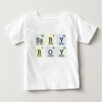 Baby Periodiek Systeem Wetenschap Scheikunde Leraa