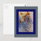 Baby Peter en de Mermaids Briefkaart (Voorkant / Achterkant)