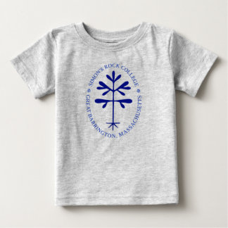 Baby/Peuter Bodysuit of T-shirt, Blauwe Solid Sapl