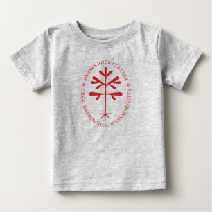 Baby/Peuter Bodysuit of T-shirt, Rode Solid Saplin