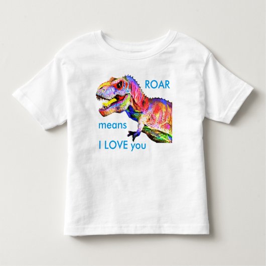 Baby Peuter Dinosaurus T-Rex Shirt (Voorkant)