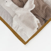 Baby Photo Collage Fleece Deken (Hoek)