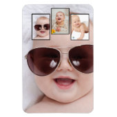Baby Photo Picture Montage Magnet (Vertical)