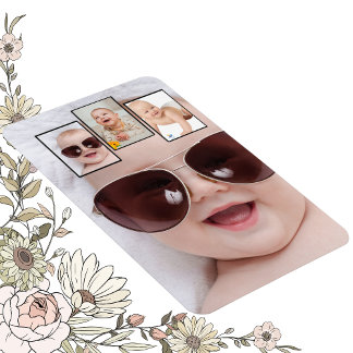Baby Photo Picture Montage Magnet Magneet