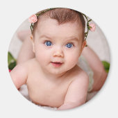 Baby Photo Template Kids Children Gift Magnet (Devant)