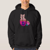 Baby Pig Hatching From Easter Egg Easter Day Hoodie (Voorkant)