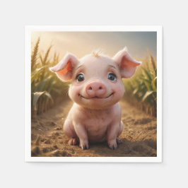 Baby Pig Servet