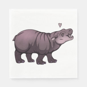 Baby Pigmy Hippo Servet