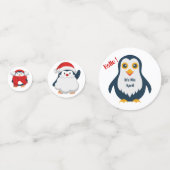 Baby Pinguïn Confetti (Voorkanten)