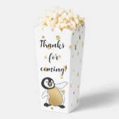 Baby Pinguïn en Moeder Baby shower Bedankdoosjes (Popped)