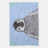 Baby pinguïn. theedoek (Verticaal)