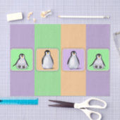 Baby pinguïns tissuepapier (Craft)