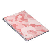 Baby Pink Camo; Camouflage Notitieboek (Rechterzijde)