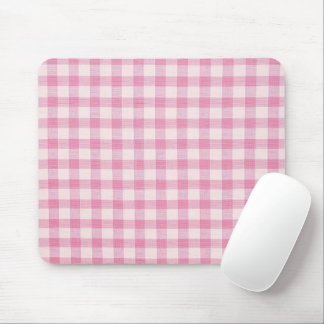 Baby Pink Gingham Muismat