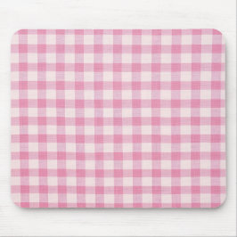 Baby Pink Gingham Muismat