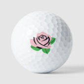 Baby Pink Rose Golfballen (Voorkant)