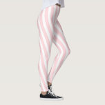 Baby Pink & White Stripe Leggings<br><div class="desc">Leggings Something for everyone offers customized personalized leggings especially for your stylish workout or just hanging around. This uniquely designed stylish leggings will attract everyone’s attention. While you are here already you may want to view other related bathroom items such as, shower curtain liners, soap dispensers, bath mats, bath sets,...</div>