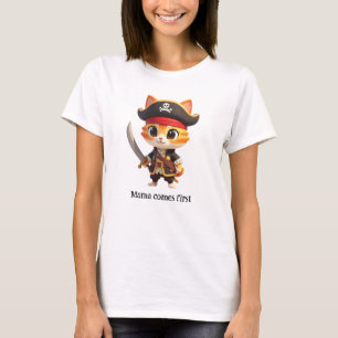 Baby Piraat Kat T-Shirt