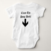 Baby Pirate Romper (Achterkant)