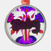 Baby plant Hakuna Matata gifts.png Metalen Ornament (Voorkant)