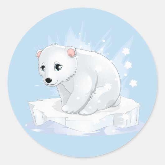 Baby Polar Beer Stickers (Voorkant)