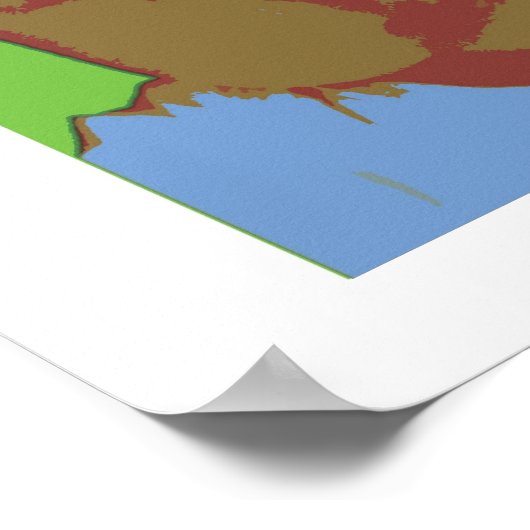 Baby Pop Art Poster (Hoek)