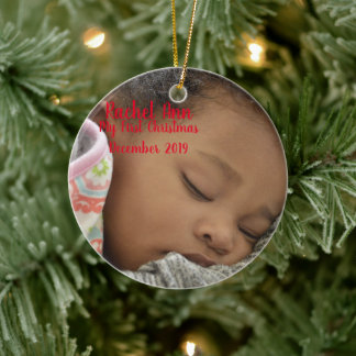 Baby portret keramische cirkelvormgeving keramisch ornament