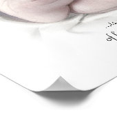 Baby potloodschets, Levensinspirerend gezegde Poster (Hoek)