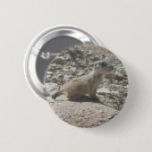 Baby Prairie Dog Ronde Button 5,7 Cm (Voorkant /achterkant)