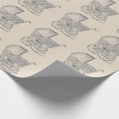 Baby Pram Cadeaupapier (Hoek)