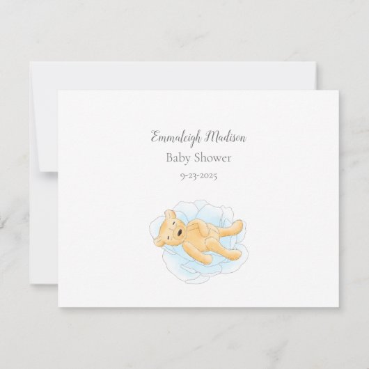 Baby Predictus Boy Teddy Bear (Achterkant)