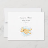 Baby Predictus Boy Teddy Bear (Achterkant)