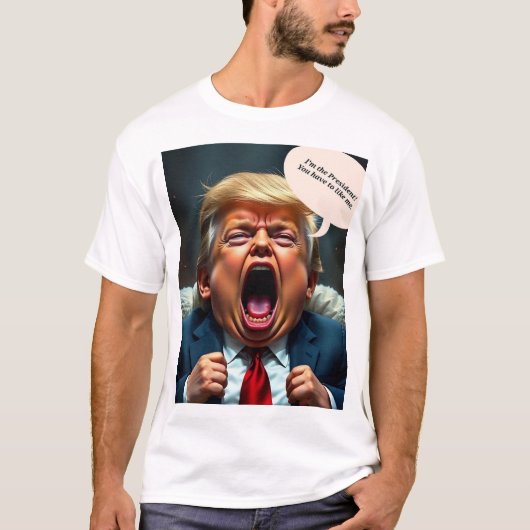Baby-President T-shirt (Voorkant)